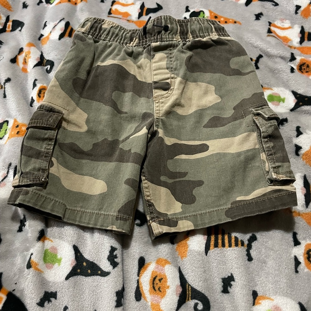 Camo Cargo Shorts